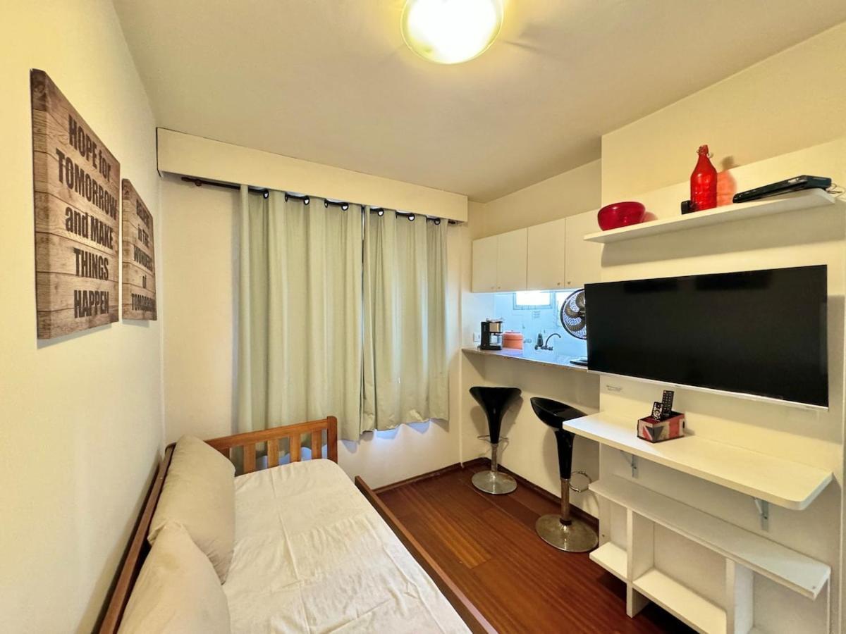 Flat No Coracao De Sp, 1 Vaga, Camareira, Completo