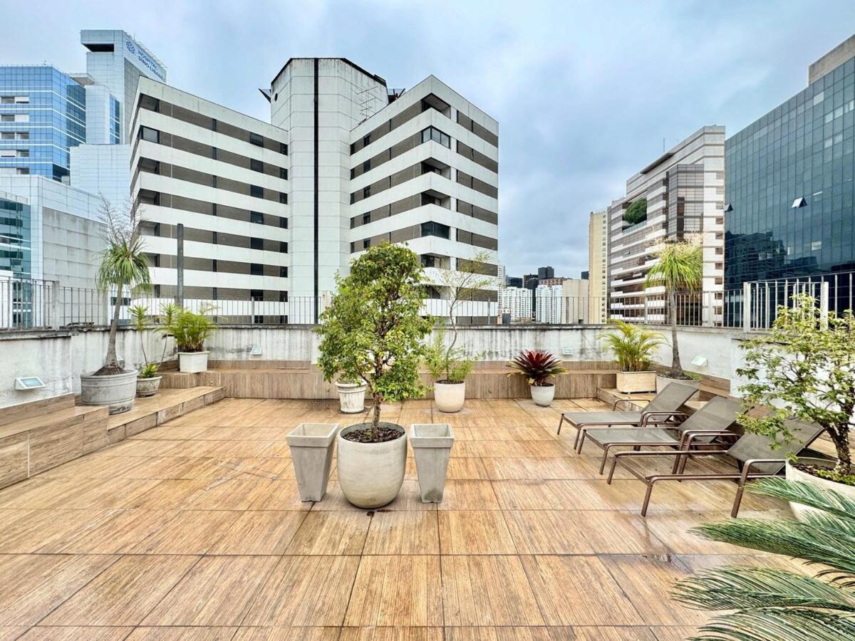 Apartamento Flat No Coracao De Sp, 1 Vaga, Camareira, Completo