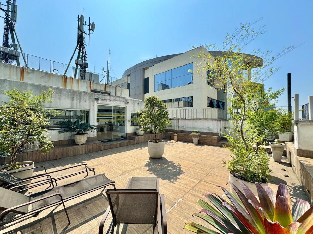 Apartamento Flat No Coracao De Sp, 1 Vaga, Camareira, Completo